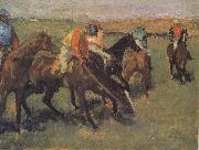 Edgar Degas Before the race Germany oil painting artist